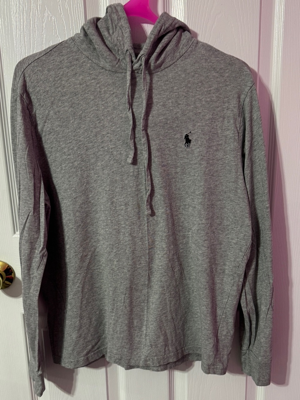 Polo by Ralph Lauren Gray Crewneck Hoodie Sweatshirt